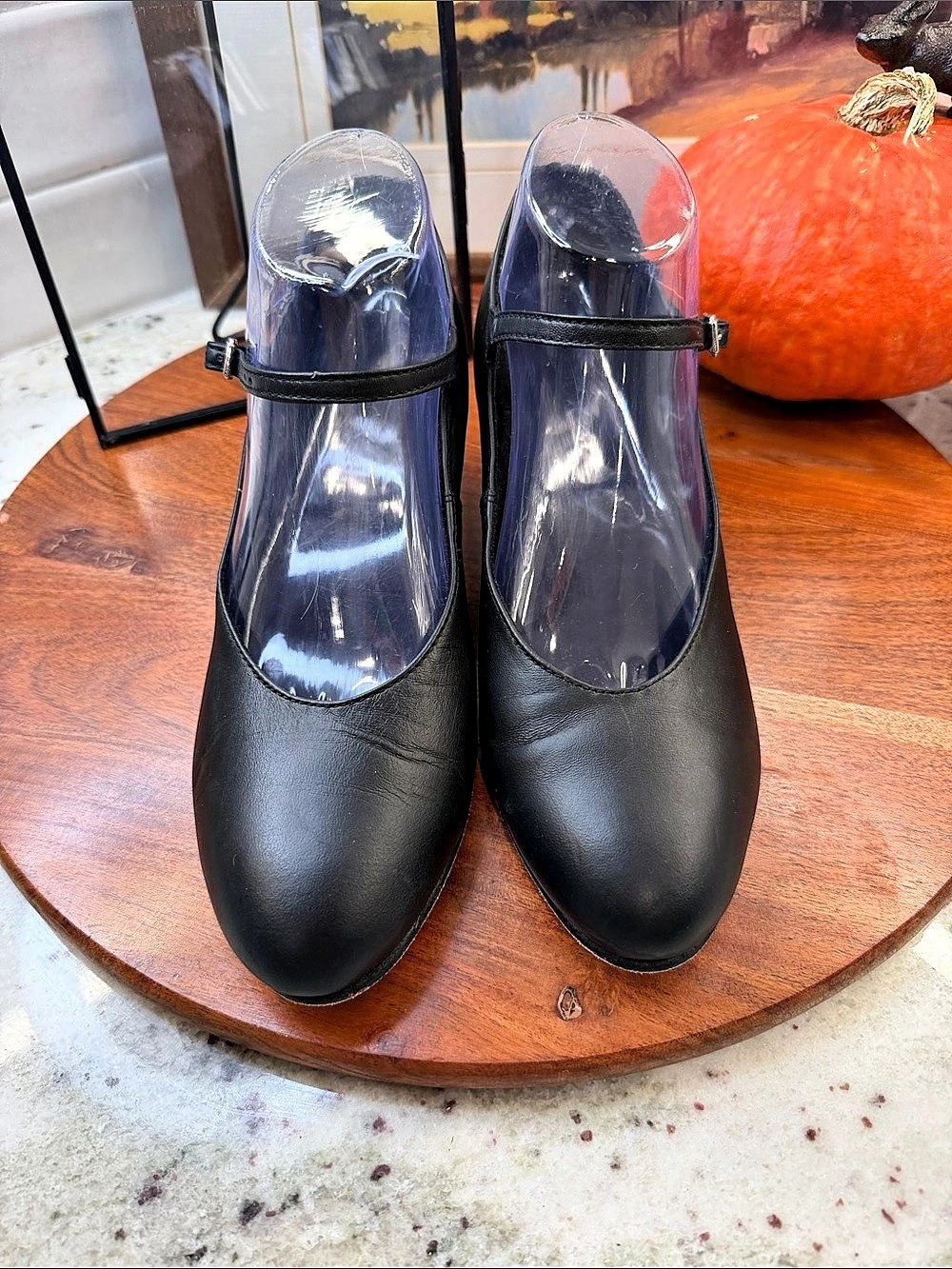 Capezio Theatricals Black Mary Jane Heels